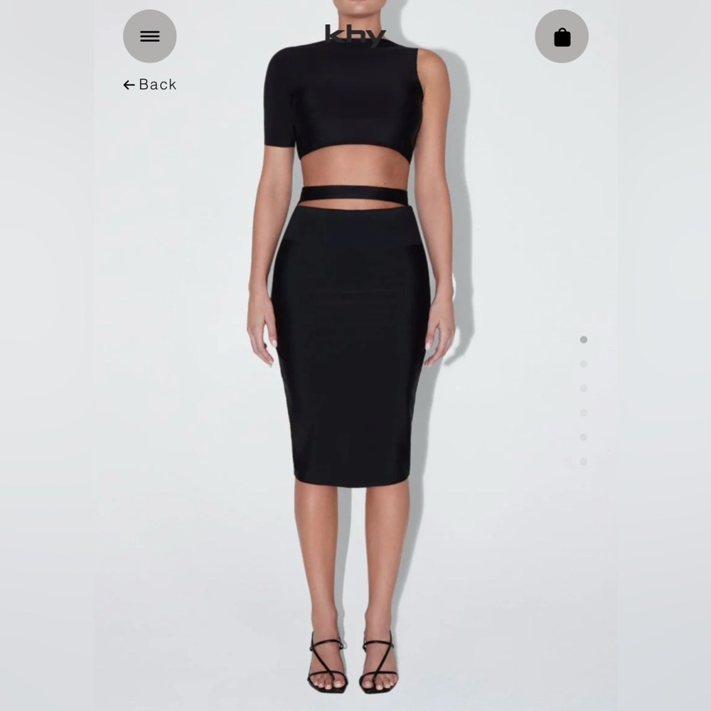 Chic Black Pencil Skirt for Women